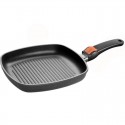 Parrilla anti-adherente con mango extraíble para inducción 28 cm del fabricante SKK