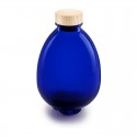 Botella Vitbot Egg azul con forma inspirada en la naturaleza para mejorar la estructuración del agua