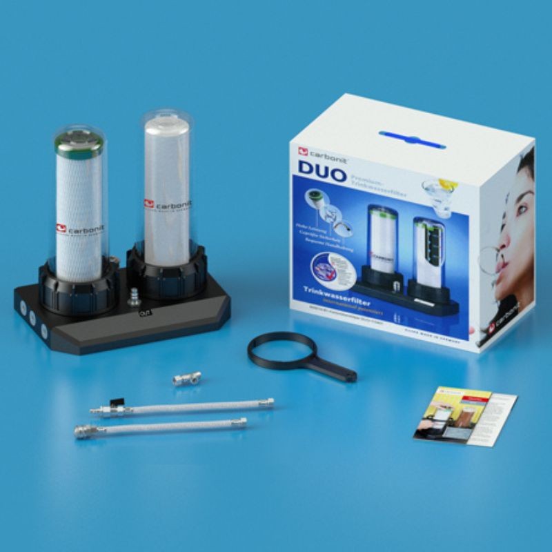 Filtro de agua bajo encimera DUO de Carbonit