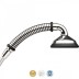 Eco cabezal de ducha Vortex efecto lluvia de burbujas espresso XL de Wolf