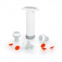 Pack bomba manual tapones de vino y válvulas Status