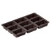 Molde para brownies de silicona platino Lurch