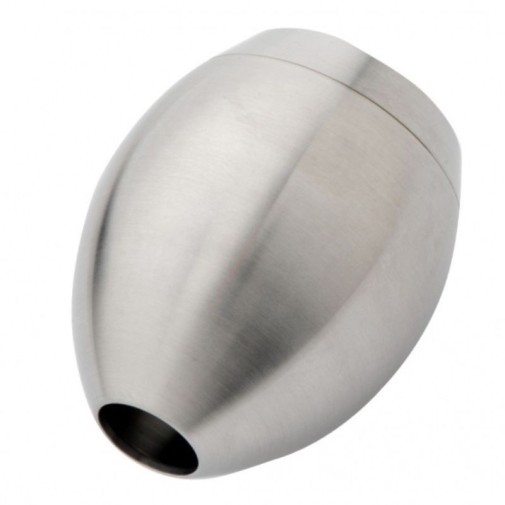 dispositivo Eggy Whirler en acero inoxidable, detalle bien de cerca