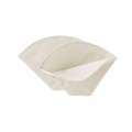 Pack de 2 unidades de filtros de café de algodón orgánico reutilizables