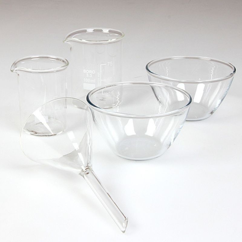 kit recipientes vidrio borosilicato para cosmetica natural