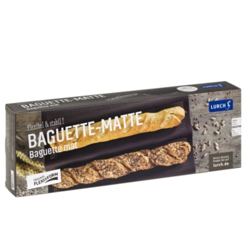 Packaging de los moldes de baguettes de Lurch de silicona
