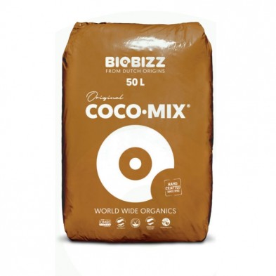 Sustrato de coco natural de BioBizz Coco Mix saco de 50 litros