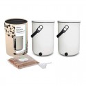 Set 2 unidades Bokashi Organko 2 y bolsa de microorganismos de Skaza