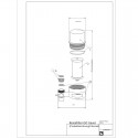 Dibujo técnico de instalación Go Carbonit