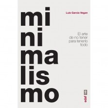 Portada del libro Minimalismo Luis García Vegan