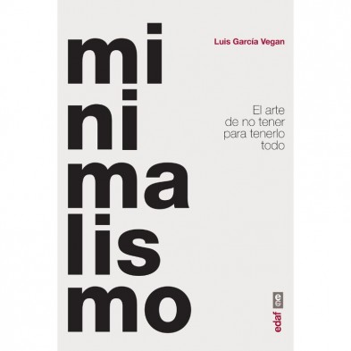 Portada del libro Minimalismo Luis García Vegan