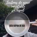 Portada de las Recomendaciones de uso de sartenes de acero