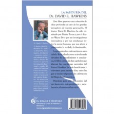 Contraportada del libro La sabiduría del Dr. David R. Hawkins