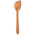 cuchara de cocinar hecha de madera de olivo maciza para cocinar