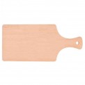 Tabla de cortar de madera de haya con mango Biodora