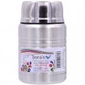 Termo de acero inoxidable porta comidas de 500 ml con su tapa puesta