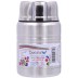 Termo de acero inoxidable porta comidas de 500 ml con su tapa puesta