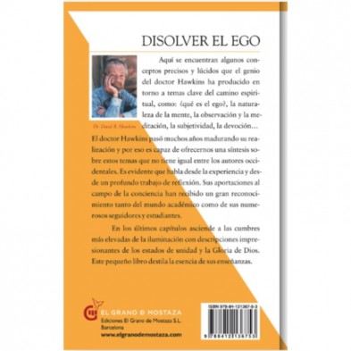 Libro Disolver el Ego David Hawkins contra portada