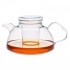 Tetera Nova + de 1,2 litros de capacidad hecha entera de vidrio de borosilicato