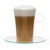 Taza de café COSTA LARGE con platillo y asa de borosilicato