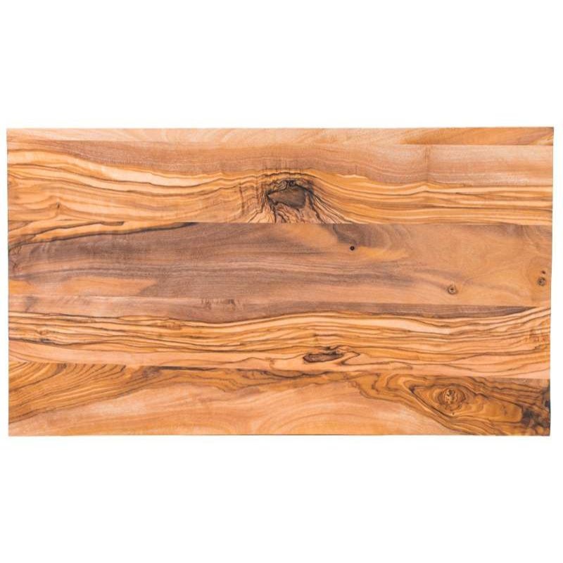 Tabla de cortar de madera de olivo de 20x 35x 1,2 cm