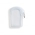 Bolsa de silicona platino Stasher Go con mosquetón