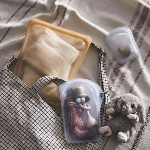 Stasher Go para llevar tu comida y las cosas del bebé