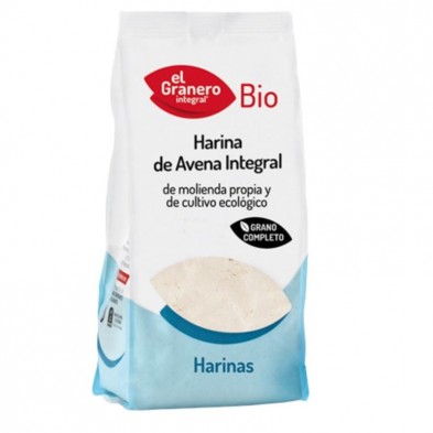 Harina de avena integral El Granero Integral Ecologica
