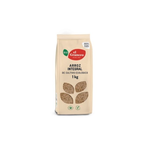 Arroz Integral de 1 kg ecológico de El Granero Integral bio