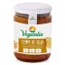Bote de vidrio de 250 g con tapa de rosca de tempeh ecológico de la casa Vegetalia