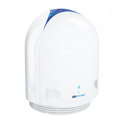 purificador de aire Airfree modelo P color blanco y luz nocturna azul ajustable