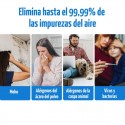 Airfree Tulip elimina el 99,99% de las impurezas del aire