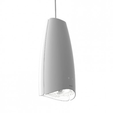 Airfree Lamp purificador de aire color blanco con luz encendida