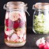 Tarro redondo clip top Kilner de 1,5 litros con alimentos conservados en su interior