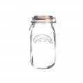 Tarro redondo clip top Kilner de 1,5 litros