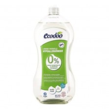 Lavavajillas hipoalergénico Ecodoo en envase 100% biodegradable de 1 litro