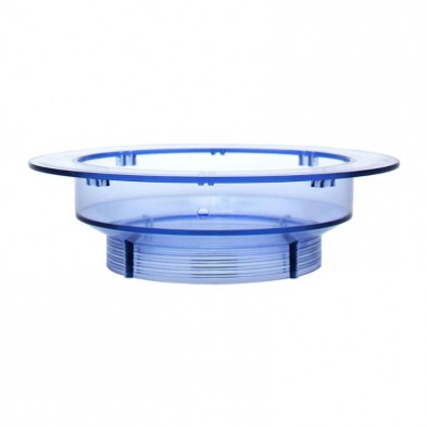 anillo azul con rosca para enroscar el filtro de 5 capas de Acala Quell Mini