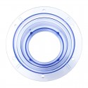 Vista frontal del anillo con rosca del filtro por gravedad Acala Quell Smart