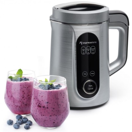 Máquina para hacer bebida vegetal Espressions con dos vasos de smoothies