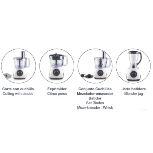 Todos los accesorios de Multigenius Lacor