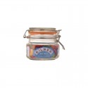 Tarro redondo Clip top 500 ml Kilner con su cartel en el interior