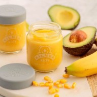 Tarro de vidrio de 190 ml Kilner Kids con comida