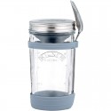 Tarro de vidrio para desayuno on the go 500 ml Kilner