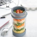 Tarro de vidrio para desayuno on the go 500 ml Kilner vista desde arriba