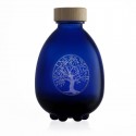Botella de vidrio Egg of Life árbol de la vida Vitbot en láser