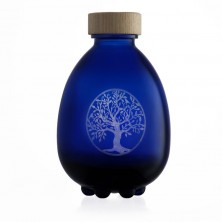 Botella de vidrio Egg of Life árbol de la vida Vitbot