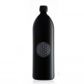 Botella Miron Violet Glass con la flor de la vida grabada con láser cerámico