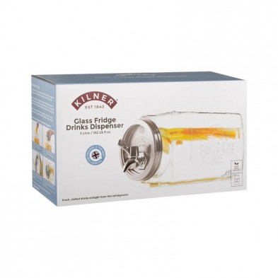 Packaging del dispensador de bebidas horizontal Kilner