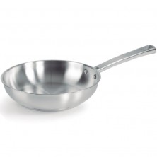 Sartén Foodie Lacor acero inoxidable 18/10 de 28 cm de diámetro