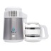 destilador de agua Megahome acero quirúrgico 316 color blanco con jarra de vidrio de borosilicato